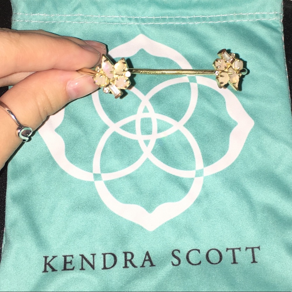 Kendra Scott White Multi Stone Cuff